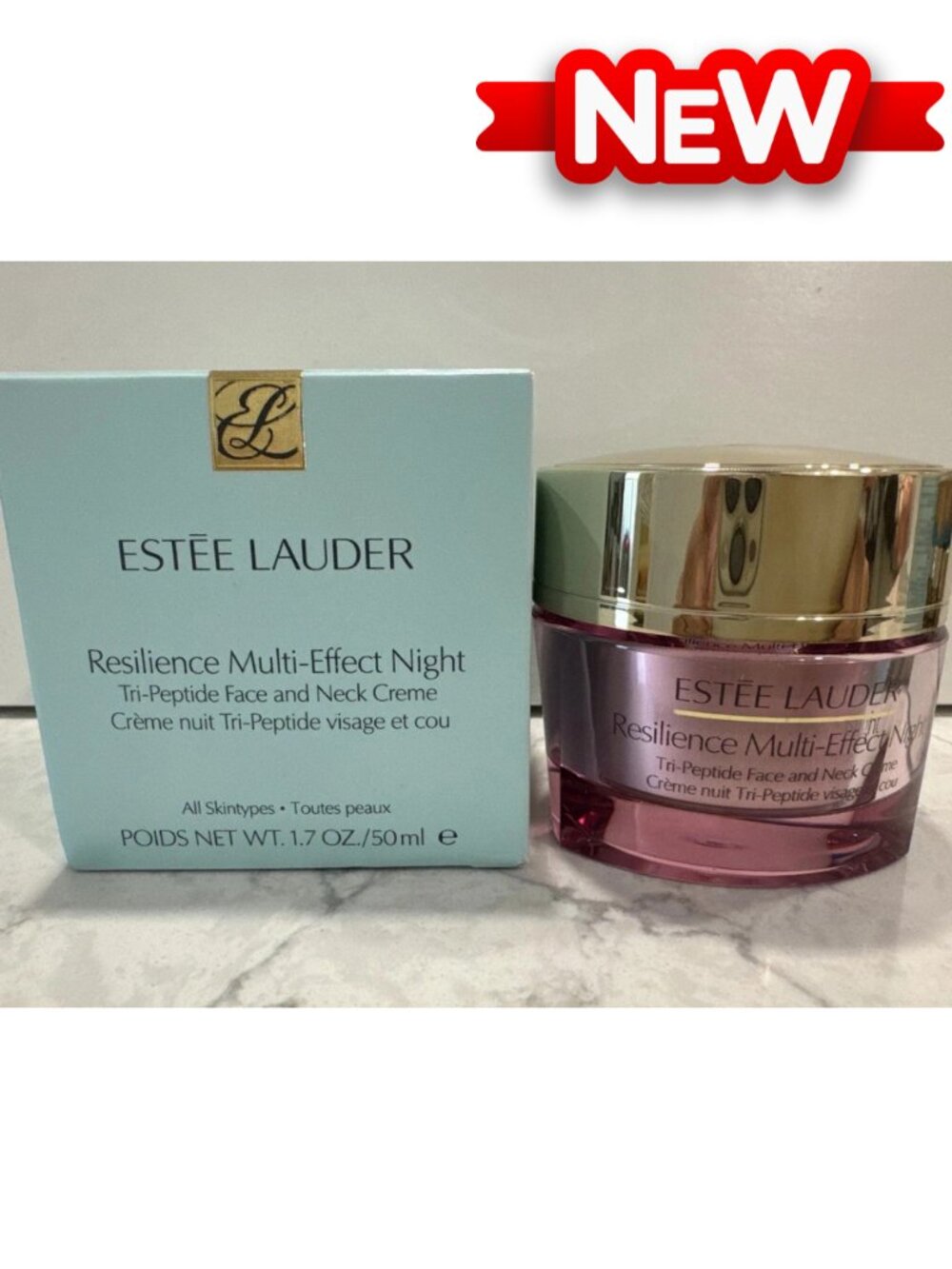 Estée Lauder Resilience Multi-Effect Night Cream 75ml Tri-Peptide Face & Neck